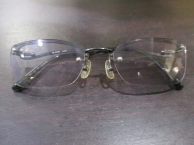 Jean Paul Gaultier JPG 56-0046 Titanium Unisex Sunglasses Black Frame Gray Lens - Image 1 of 4