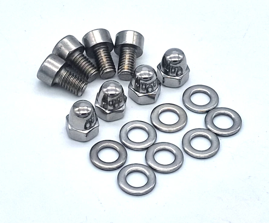 TOYOTA 4E-FE 4E-FTE 1.3 ACERO INOXIDABLE BALANCÍN LEVA CUBIERTA PERNOS COROLLA STARLET BRILLO Foto 1 de 1