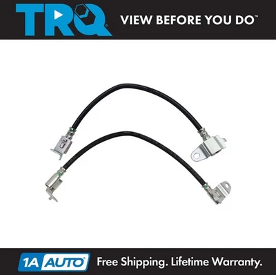 TRQ Brake Hose Set Fits 1996-2007 Ford Taurus 1996-2005 Mercury Sable - Image 1 of 4