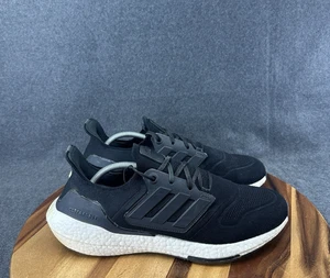 Adidas Ultraboost 21 Mens Size 12 Black Athletic Running Shoes Sneakers GX3062 - Picture 1 of 11