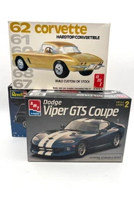 Lot of 3 AMT/Revell Model Kits Missing Parts + Custom Model Parts See Desc. - Picture 1 of 24