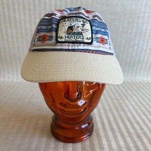 Combat Iron Apparel Cap Trucker Hat Aztec Print Cheaters Get Heaters Patch Women - Picture 1 of 16