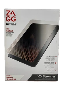 ZAGG Invisible Shield Screen Glass Protector XTR3 Apple iPad Pro 13" (M4) Clear - Picture 1 of 5