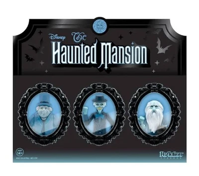 Juego de estatuillas Haunted Mansion Hitchhiking Ghost 3pk 2020 SSCC Comic Con exclusivo Foto 1 de 4