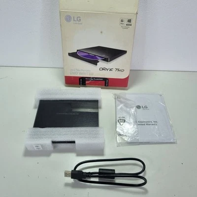 LG Ultra slim Portable DVD Writer GP57EB40 + FREE POST - Image 1 of 4