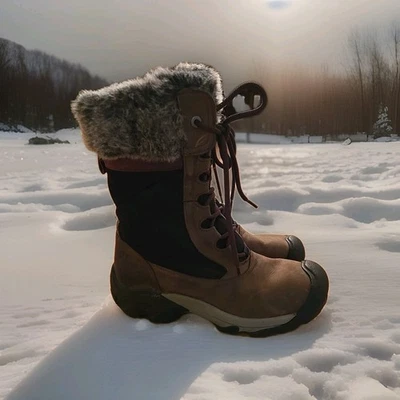 Botas Keen Hoodoo III 1013199 aisladas impermeables con cordones y cremallera ~ para mujer talla 8 Foto 1 de 4