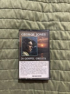 24 Greatest Hits by George Jones (Cassette, 1994) - Picture 1 of 4
