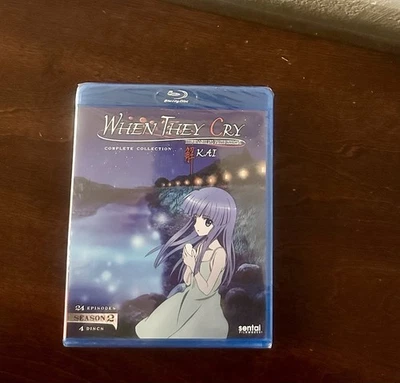Higurashi When They Cry Kai (Blu-ray) New Sealed Season 2 Anime Sentai Filmworks - Image 1 of 2
