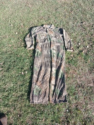 Vintage Walls Coveralls Mens Large 42/44 Realtree Camo Hunting Lightweight USA - Image 1 of 4
