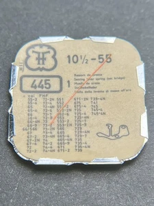 FHF 55 Setting Lever Spring - Ponte Bascula - Scatto Del Tiretto - Picture 1 of 1