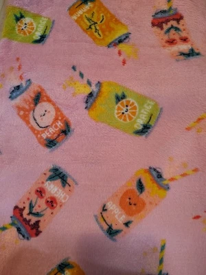 Soda Pop Soft Touch Light Weight Travel Throw Blanket 50" x 60"  - Image 1 of 4