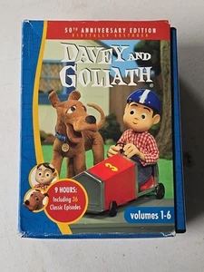 Davey and Goliath, Vols. 1-6 DVD, 2011 6-Disc Set OOP Mostly New 2-6 are sealed! - Foto 1 di 1
