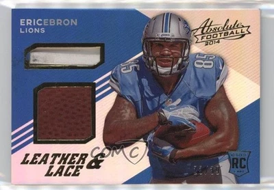 2014 Panini Absolute Leather & Lace /39 Eric Ebron #EE Rookie RC - Image 1 of 2