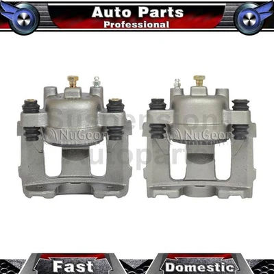 For 1990 1991 1992 1993 1994 1995 Jeep Wrangler 2 Front Brake Caliper Calipers - Image 1 of 4