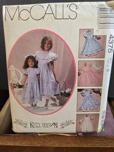 SEWING PATTERN McCalls 4375 SIZE 8 uncut Kitty Benton - Picture 1 of 2
