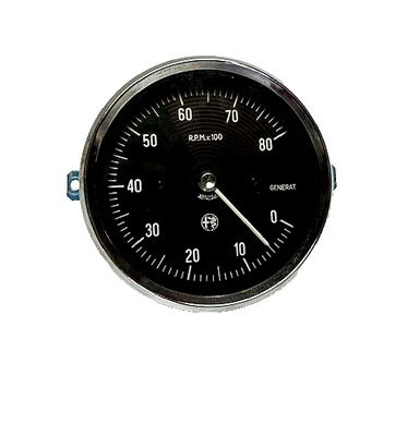 Tacómetro calibre vintage OEM Alfa Romeo Spider 105 115 Jaeger 8 k RPM años 70-80 Foto 1 de 2