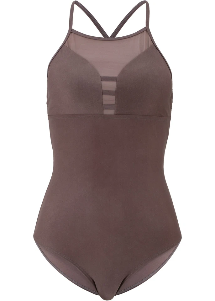 Shape Badeanzug Level 1 Gr. 40 Taupe Bademode Form-Schwimmanzug Einteiler Neu - Bild 1 von 1