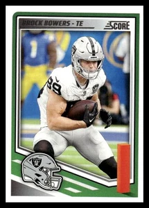 2025 Panini Score Football 36 Brock Bowers, Las Vegas Raiders - Bild 1 von 2