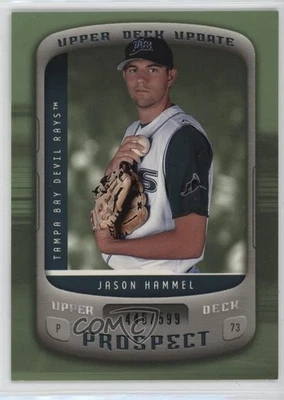 2005 Upper Deck Update /599 Jason Hammel #129 Rookie RC - Image 1 of 2