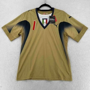 NWT PUMA Gianluigi Buffon #1 Short-sleeves V -Neck Logo Jersey Size Medium - Picture 1 of 9
