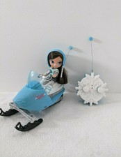 Bratz Kidz Winter Vacation Dana Blue Remote Control RC Snowmobile 