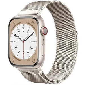 Bracelet en Acier Inoxydable Magnétique pour Apple Watch 38-49 mm - Series 3 à 9 - Picture 1 of 24