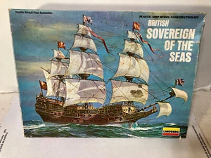 Lindberg Plastikmodellbausatz im Maßstab 1:250 British Sovereign of the Seas LESEN - Bild 1 von 18