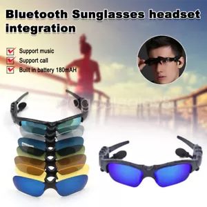 Kabelloses Bluetooth Headset mit Sport Polarisierte Sonnenbrille Musik Sonnenbrille - Bild 1 von 28