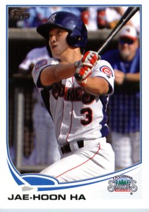 2013 Topps Pro Debut #157 Jae-Hoon Ha (Prospect / Rookie Card) NM-MT 