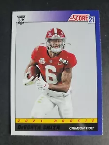Devonta Smith 2021 Panini Score RC Throwback Rookie - Picture 1 of 2