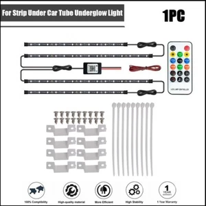 RGB LED Strip Under Car Tube Underglow Lights Kit + APP Bluetooth Remote Control - Imagen 1 de 10