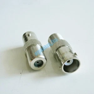 1Pcs adapter F Type Female jack to BNC female RF coax Connector for CCTV - Picture 1 of 7