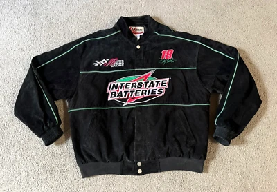 Chaqueta Nascar de gamuza Chase Authentics Bobby Labonte Interstate Batteries - XXL Foto 1 de 4