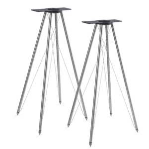 Q ACOUSTICS Q FS75 COPPIA STAND PER SERIE CONCEPT 30 E Q ACTIVE 200 NUOVI - Picture 1 of 4