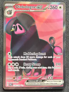 Oinkologne ex Pokemon Scarlet & Violet Base Set 234/198 Full Art Ultra Rare NM - Picture 1 of 2
