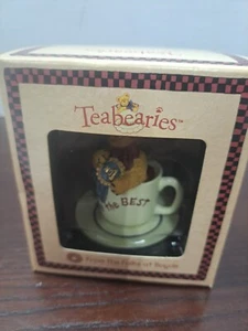 Boyds Bears Topper Teabearie 2002 #24311 You're The Best #1 Miniature Figurine - Picture 1 of 14