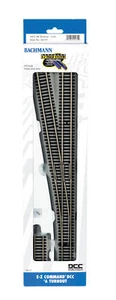 Bachmann 44135 HO Scale E-Z Command DCC #6 Turnout Left - Picture 1 of 9