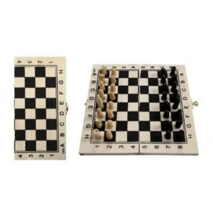 Holzschachspiel Maße ca.: 21 x 21 cm - Bild 1 von 1