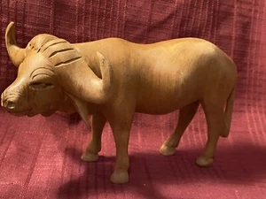 SAUR wood OX...Nice Craftsmanship - Picture 1 of 8