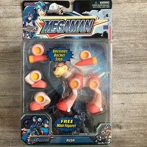 NIB 2005 Capcom Mega Man X:Rush Action Figure *RARE* - Foto 1 di 10