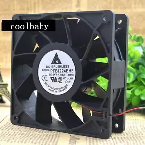 DELTA PFB1224EHE 12CM 12038 24V 1.08A 2pin - Picture 1 of 1
