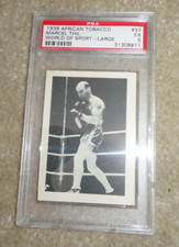 RARE PSA 5 1939 African Tobacco Card Marcel Thil World of Sport Large #37