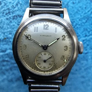 Vintage Longines Sei Tacche Hand-Winding Men's Watch Cal 23M - Picture 1 of 10
