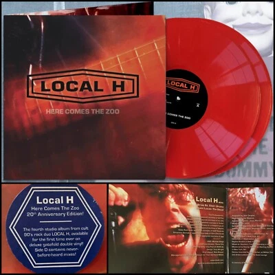 LOCAL H Here Comes the Zoo LP Red Vinyl 1st Press-Nirvana Spacehog Harvey Danger - Image 1 of 4