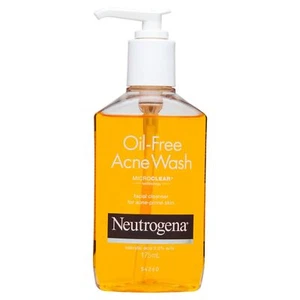 Neutrogena Oil Free Acne Wash Deep Cleansing Face Wash with Salicylic Acid - Picture 1 of 7