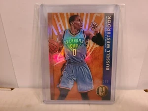 2015 GOLD STANDARD RUSSELL WESTBROOK HOLO REFRACTOR #/299 OKC THUNDER RARE SP - Picture 1 of 2