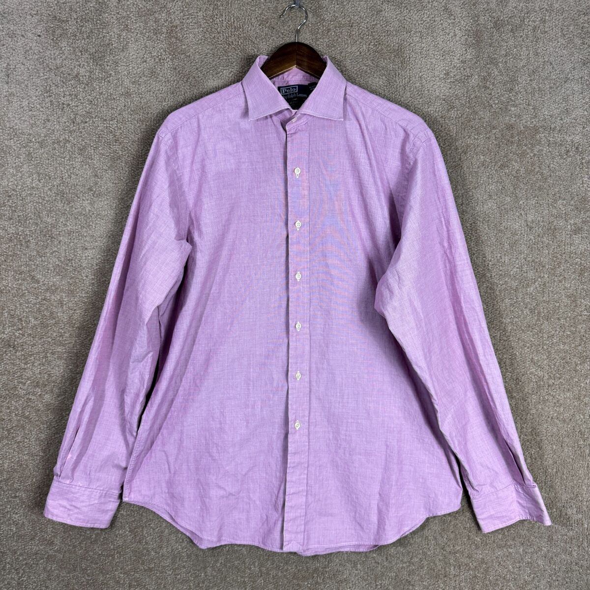 Preços baixos em Roxo Polo Ralph Lauren camisa de ajuste Preços baixos em Roxo Polo Ralph Lauren camisa de ajuste