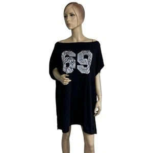 Vintage Vivienne Westwood Black #69 Oversized T-shirt One Size - Picture 1 of 9