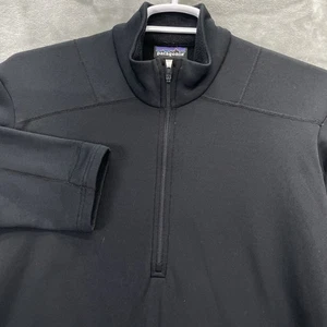 Patagonia Sweater Mens XL Capilene 4 Expedition 1/4 zip MidWeight layer Pullover - Picture 1 of 14