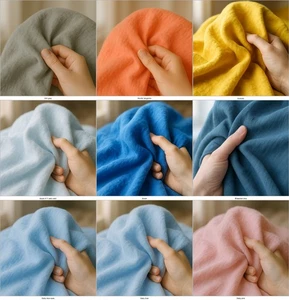 Linen Fabric by the Yard – Soft, Breathable Cloth for Sewing & DIY Projects - Picture 1 of 28